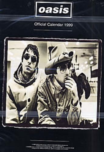 希少ヴィンテージOASIS 1999年カレンダー